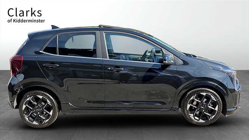 Kia Picanto 1.0 Gt-line S Hatchback Euro 6 VO75XLM Black #6