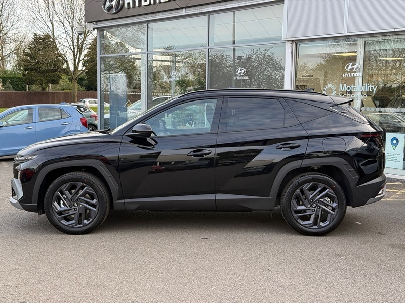 Hyundai Tucson 1.6T Hybrid 239Ps Black Line Au Black #4