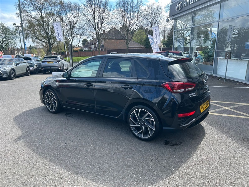 Hyundai I30 1.5 T-gdi Mhev N Line Hatchback Hybrid Black #3