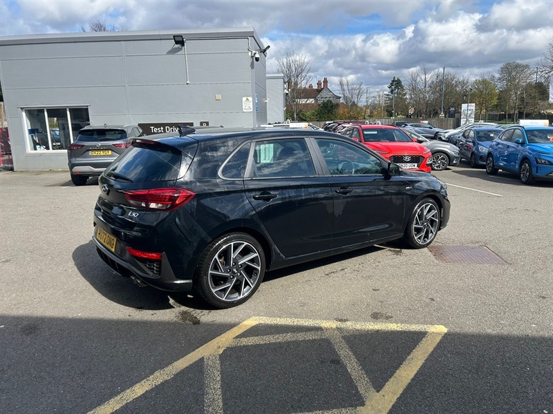 Hyundai I30 1.5 T-gdi Mhev N Line Hatchback Hybrid Black #2