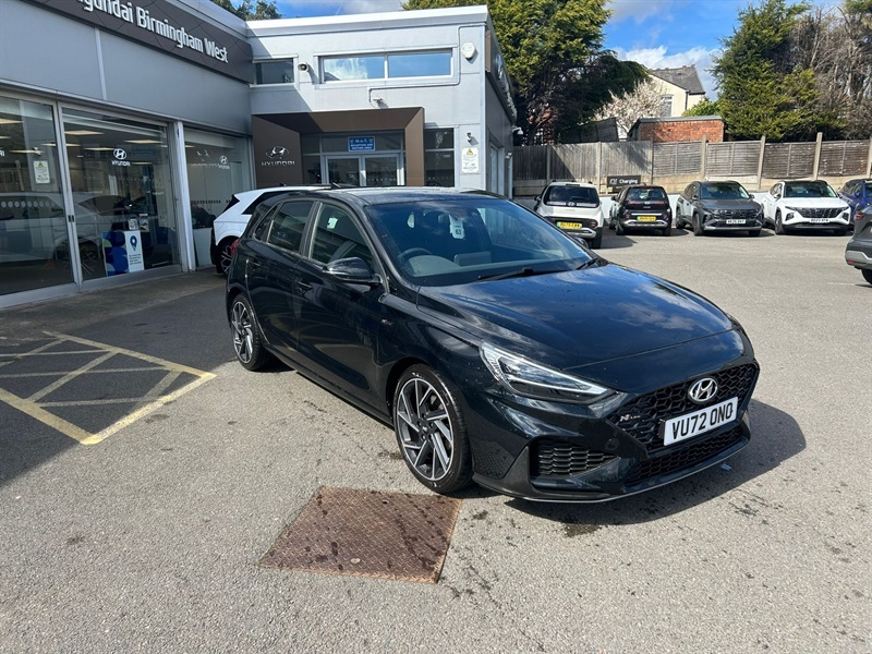 Hyundai I30 1.5 T-gdi Mhev N Line Hatchback Hybrid Black