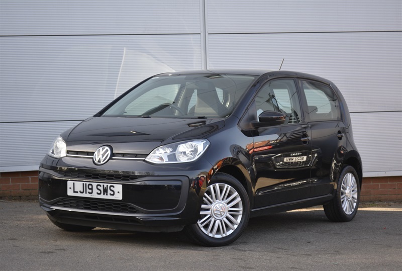 Volkswagen Up 1.0 Move Up Hatchback Euro 6 S LJ19SWS Black #2