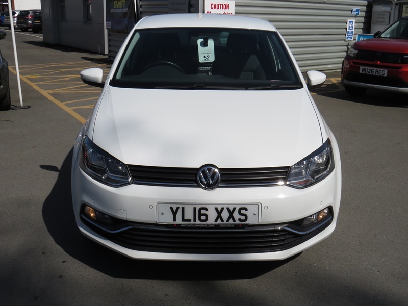 Volkswagen Polo 1.2 Tsi Bluemotion Tech Match Hatchback YL16XXS White #6