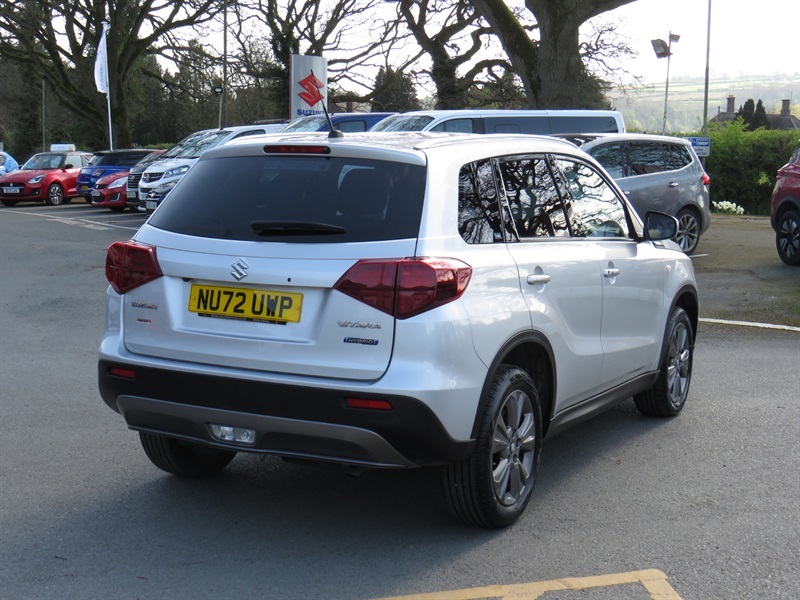 Suzuki Vitara 1.5 Sz-t Suv Hybrid Ags Euro 6 S NU72UWP Silver #4