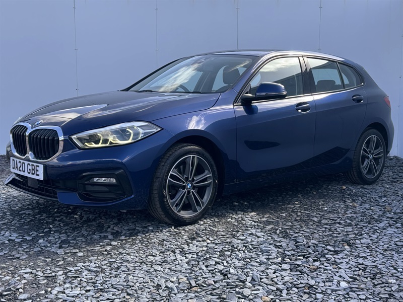 BMW 1 Series 2.0 118D Sport Hatchback Euro 6 DA20GBE Blue #3