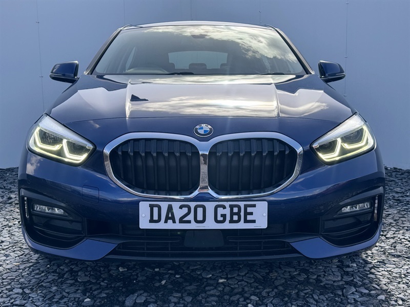 BMW 1 Series 2.0 118D Sport Hatchback Euro 6 DA20GBE Blue #2