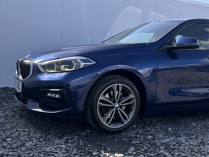 BMW 1 Series 2.0 118D Sport Hatchback Euro 6 DA20GBE Blue #5