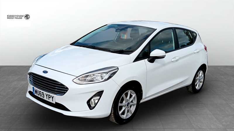 Ford Fiesta 1.0T Ecoboost Gpf Zetec Hatchback Manua WU69YPY White #2