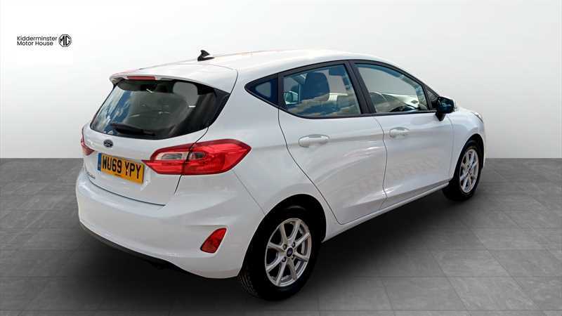 Ford Fiesta 1.0T Ecoboost Gpf Zetec Hatchback Manua WU69YPY White #4