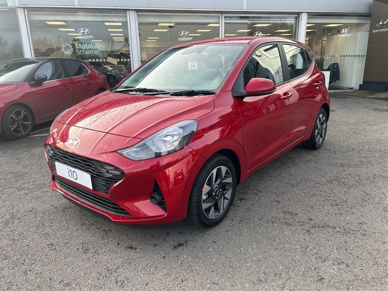 Hyundai I10 1.0 Advance Hatchback Euro 6 S BD26JPJ Red #2