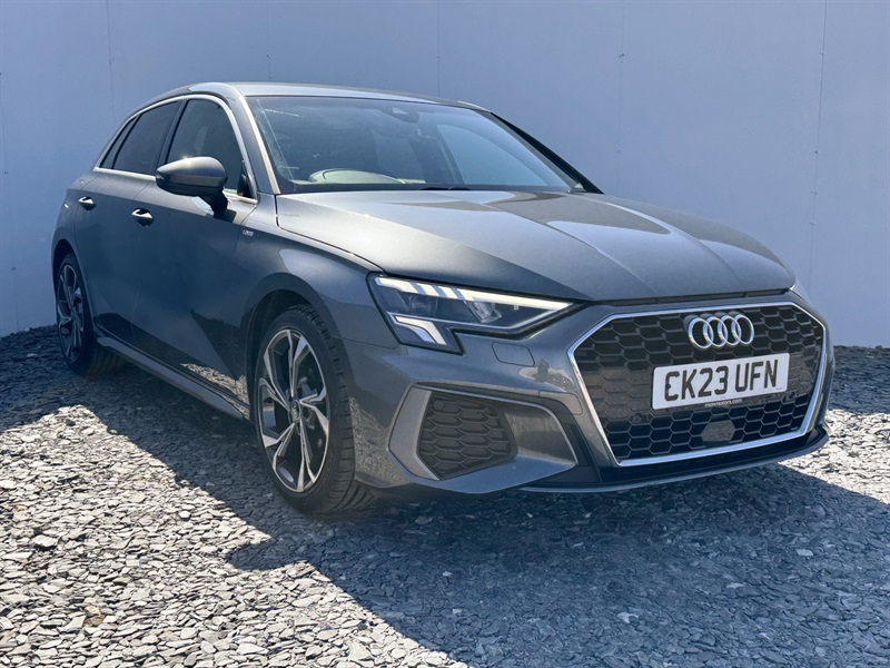 Audi A3 1.0 Tfsi 30 S Line Sportback S Tronic E Grey