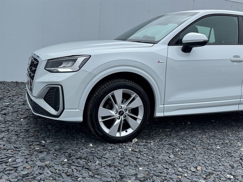 Audi Q2 1.0 Tfsi 30 S Line Suv Euro 6 S KN23OUF White #5