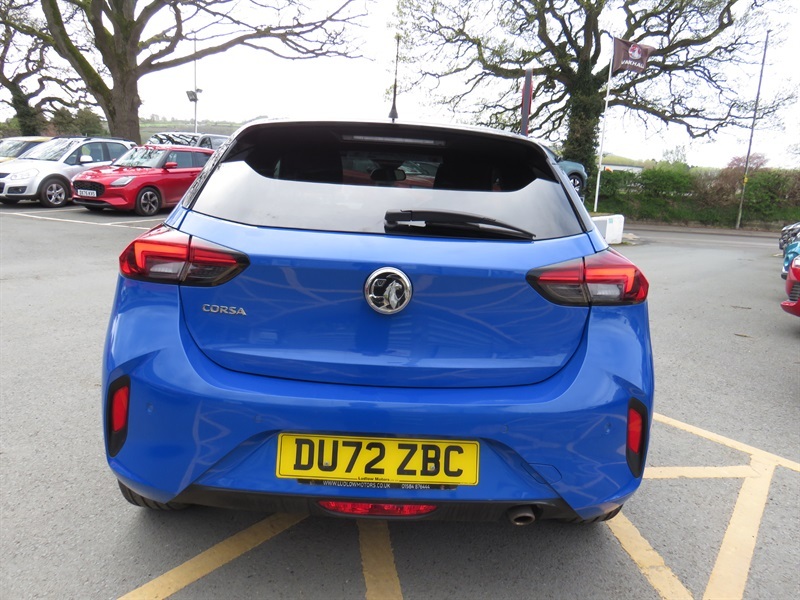 Vauxhall Corsa 1.2 Turbo Gs Line Hatchback Euro DU72ZBC Blue #6