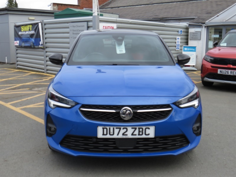 Vauxhall Corsa 1.2 Turbo Gs Line Hatchback Euro DU72ZBC Blue #2