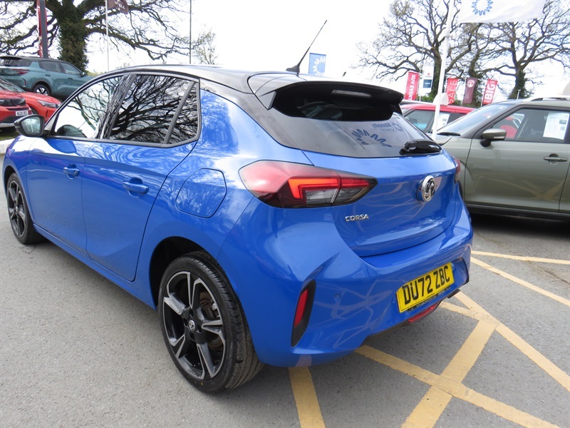 Vauxhall Corsa 1.2 Turbo Gs Line Hatchback Euro DU72ZBC Blue #5