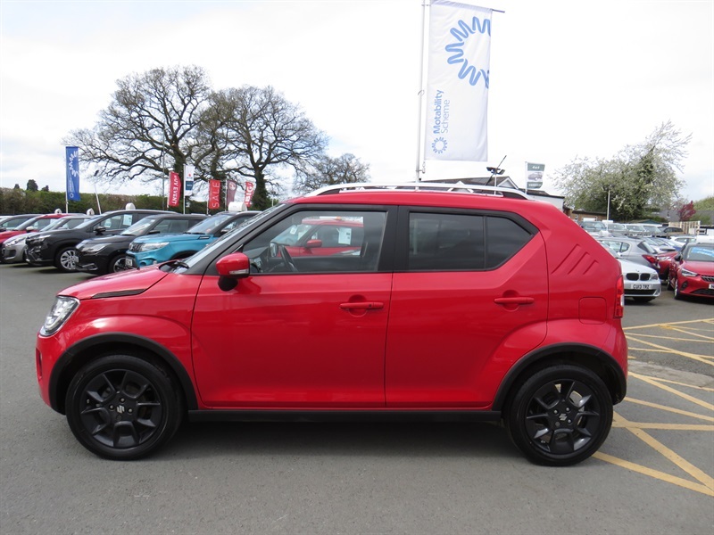 Suzuki Ignis 1.2 Dualjet Mhev Sz5 Hatchback Hybrid M Red #4