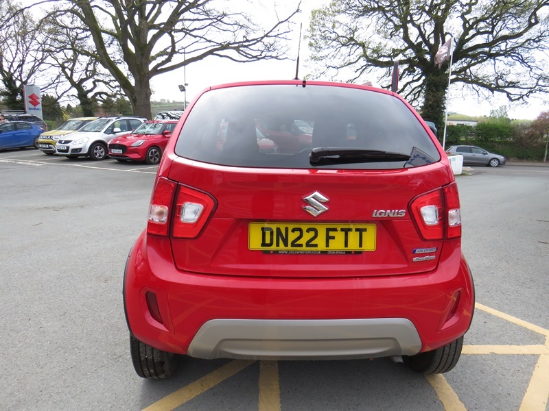 Suzuki Ignis 1.2 Dualjet Mhev Sz5 Hatchback Hybrid M Red #6