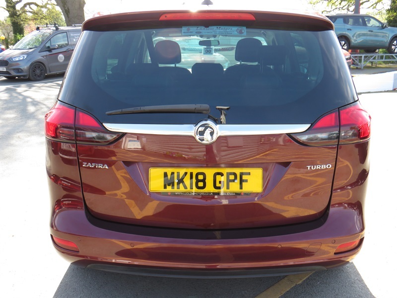 Vauxhall Zafira 1.4I Turbo Sri Nav Mpv Euro 6 1 Red #5