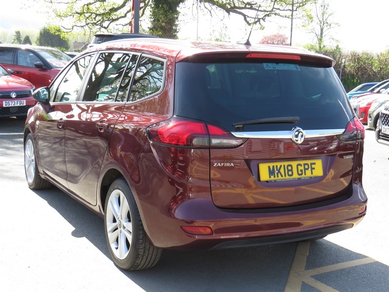 Vauxhall Zafira 1.4I Turbo Sri Nav Mpv Euro 6 1 Red #2