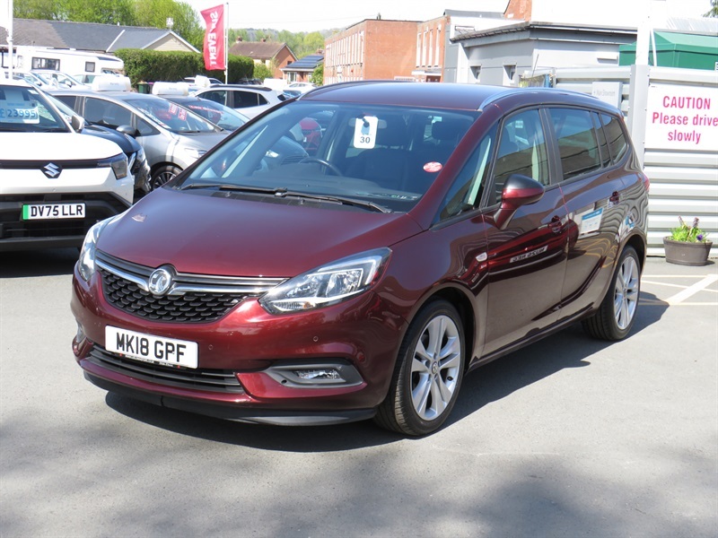 Vauxhall Zafira 1.4I Turbo Sri Nav Mpv Euro 6 1 Red #3