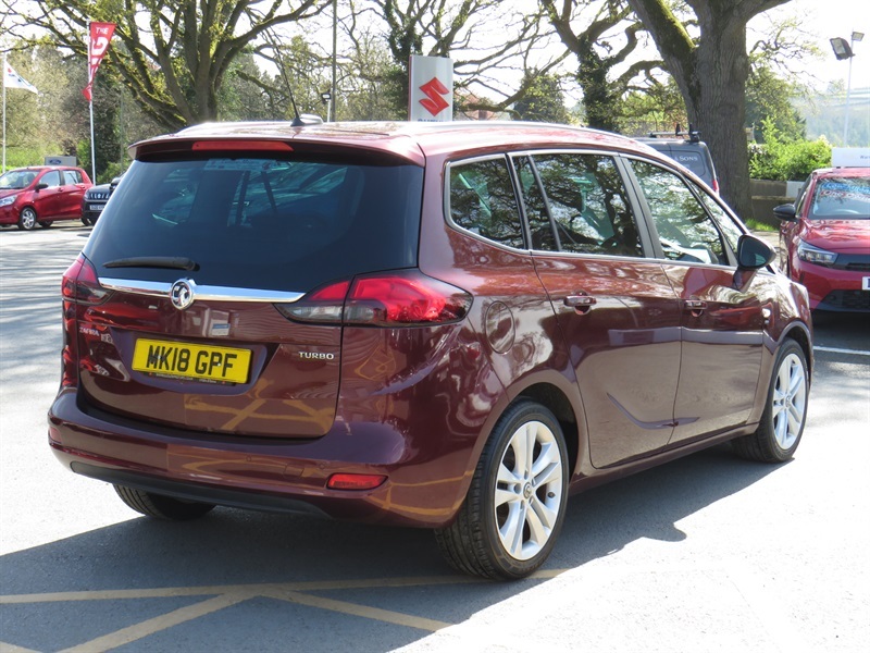 Vauxhall Zafira 1.4I Turbo Sri Nav Mpv Euro 6 1 Red #4
