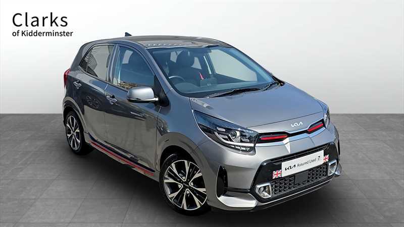 Kia Picanto 1.0 Dpi Gt-line Hatchback Amt Euro 6 S Grey