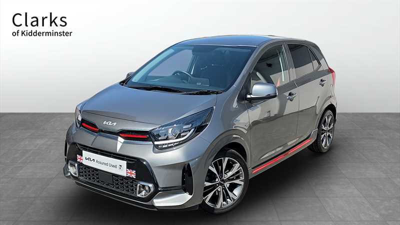Kia Picanto 1.0 Dpi Gt-line Hatchback Amt Euro 6 S VU24FDP Grey #2