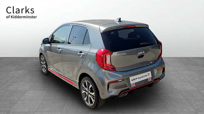Kia Picanto 1.0 Dpi Gt-line Hatchback Amt Euro 6 S VU24FDP Grey #4