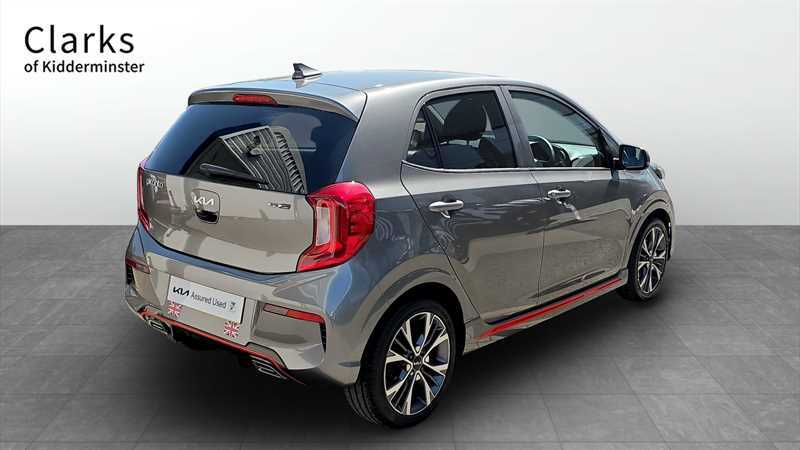 Kia Picanto 1.0 Dpi Gt-line Hatchback Amt Euro 6 S VU24FDP Grey #3