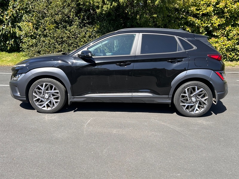 Hyundai Kona 1.6 H-gdi Ultimate Suv Hybrid Dct Euro MT71WML Black #4