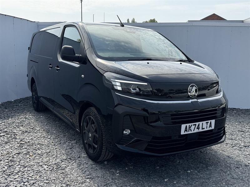 Vauxhall Vivaro 1.5 Turbo D Pro XL Panel Van 6Dr Lwb Black