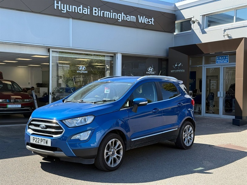 Ford Ecosport 1.0T Ecoboost Gpf Titanium Suv Eur BW69WYU Blue #3
