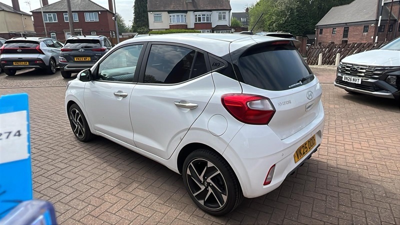 Hyundai I10 1.0 Premium Hatchback Euro 6 Ss VK25OOD White #6