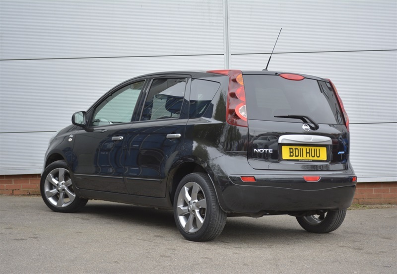 Nissan Note 1.4 16V N-tec Hatchback Euro 5 Black #4