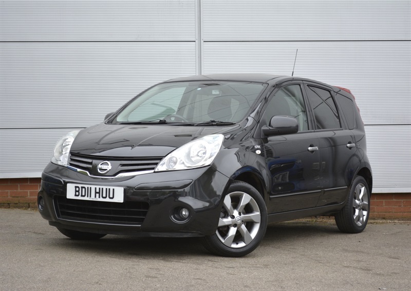 Nissan Note 1.4 16V N-tec Hatchback Euro 5 Black #2