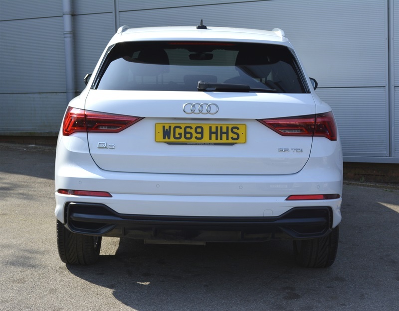 Audi Q3 2.0 Tdi 35 S Line Suv S Tronic Euro 6 WG69HHS White #5
