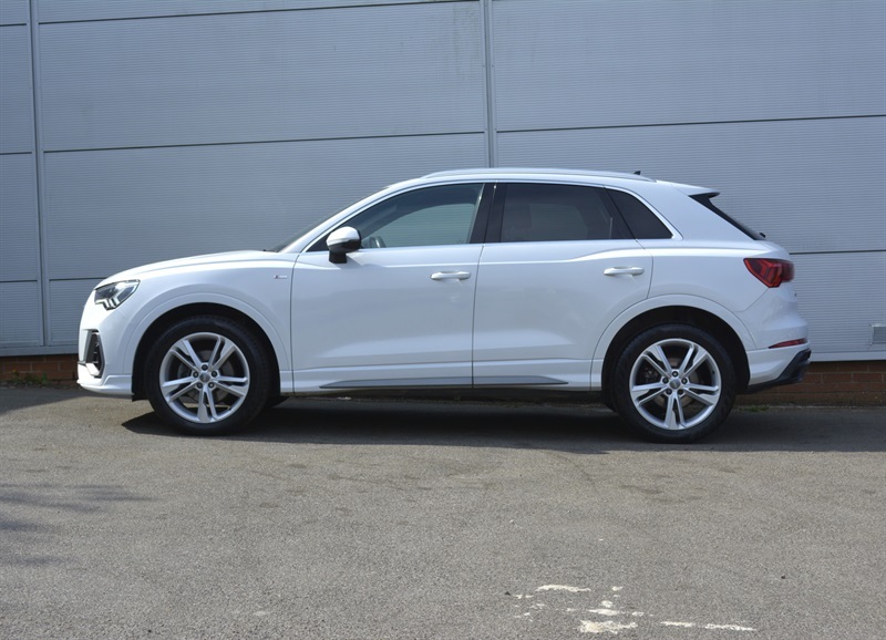 Audi Q3 2.0 Tdi 35 S Line Suv S Tronic Euro 6 WG69HHS White #3