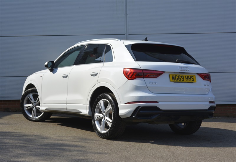 Audi Q3 2.0 Tdi 35 S Line Suv S Tronic Euro 6 WG69HHS White #4