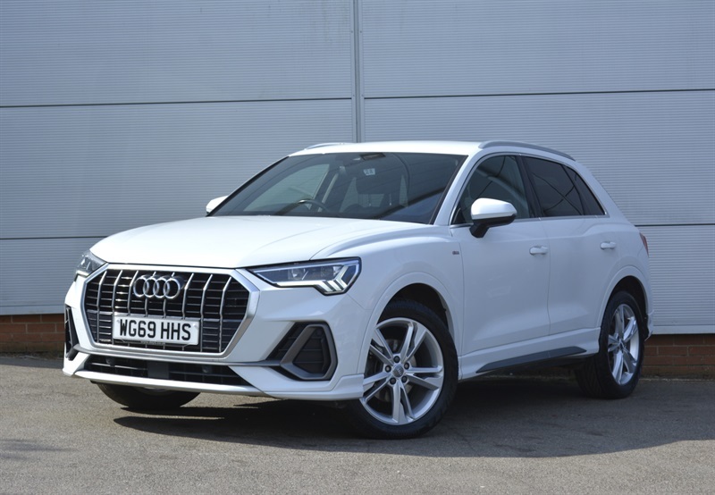 Audi Q3 2.0 Tdi 35 S Line Suv S Tronic Euro 6 WG69HHS White #2