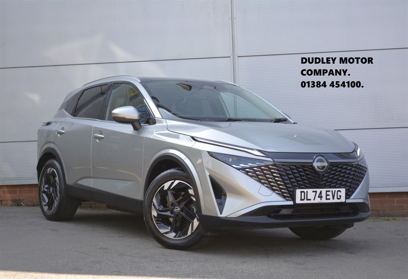 Nissan Qashqai 1.3 Dig-t Mhev N-connecta Suv Hybrid Ma Silver
