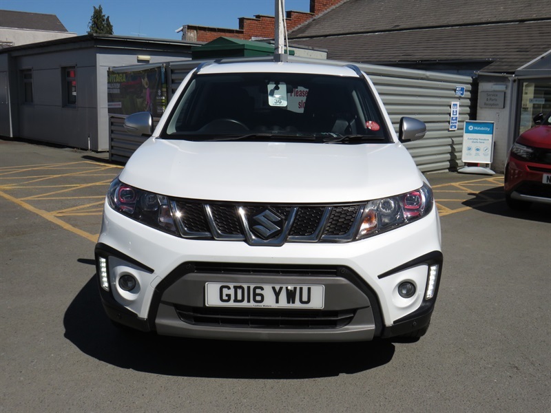 Suzuki Vitara 1.4 Boosterjet S Suv Allgrip Eur GD16YWU White #2
