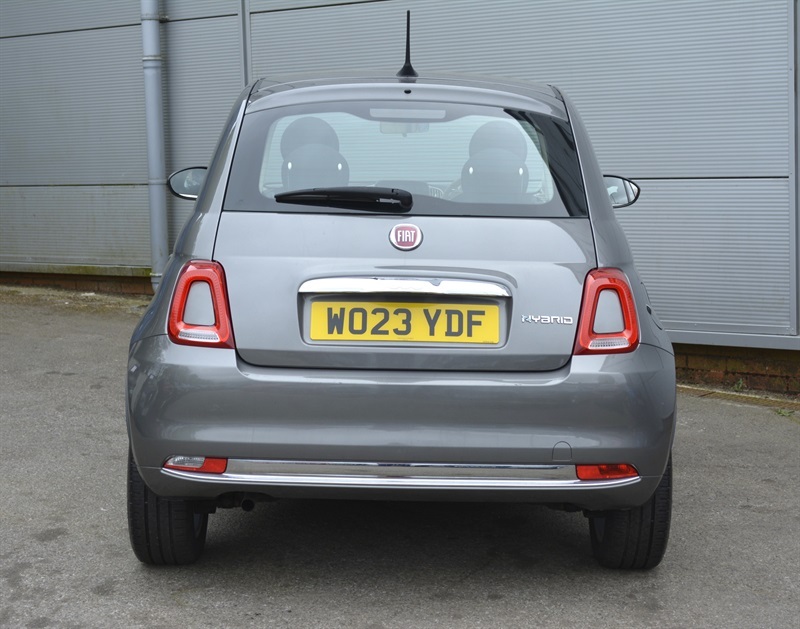 Fiat 500 1.0 Mhev Hatchback Euro 6 Ss WO23YDF Grey #5