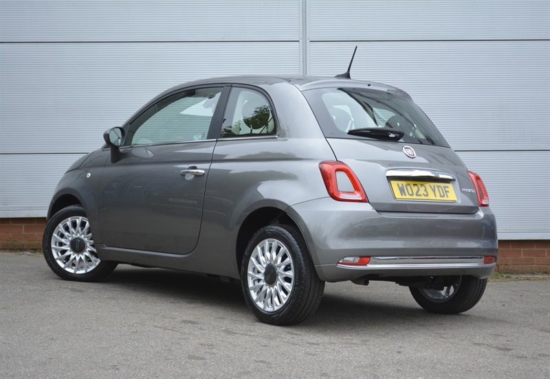 Fiat 500 1.0 Mhev Hatchback Euro 6 Ss WO23YDF Grey #4