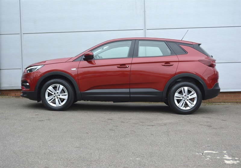 Vauxhall Grandland 1.2 Turbo Gpf Se Suv Euro 6 Ss FT69FCU Red #3