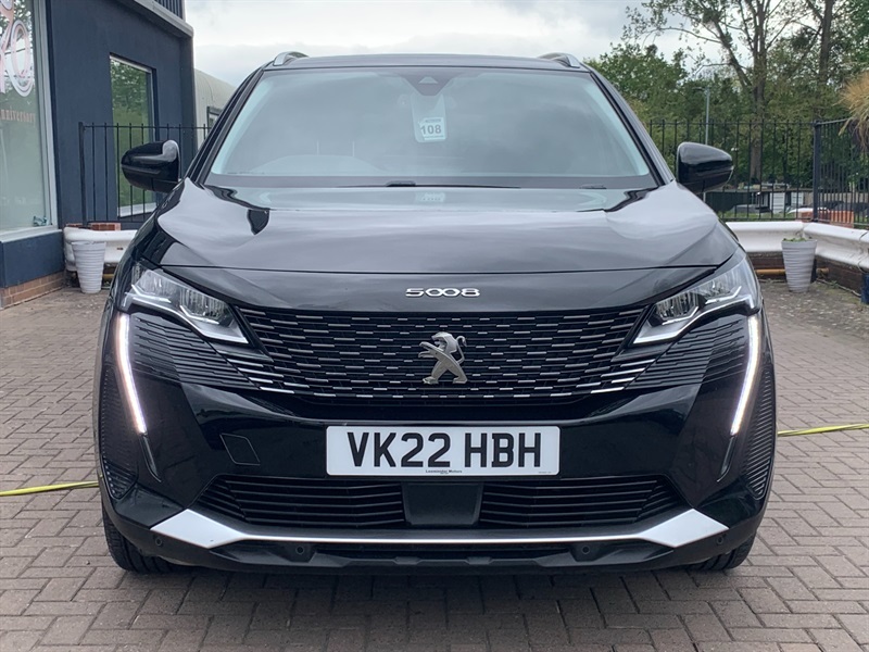 Peugeot 5008 1.5 Bluehdi Allure Suv Euro 6 S VK22HBH Black #2