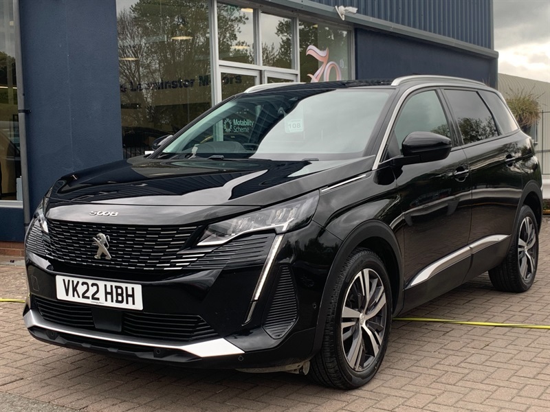 Peugeot 5008 1.5 Bluehdi Allure Suv Euro 6 S VK22HBH Black #3