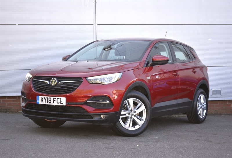 Vauxhall Grandland 1.2 Turbo Se Suv Euro 6 Ss 1 KY18FCL Red #2