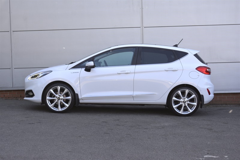 Ford Fiesta 1.0T Ecoboost Gpf Vignale Hatchback Aut VK69VPX White #3