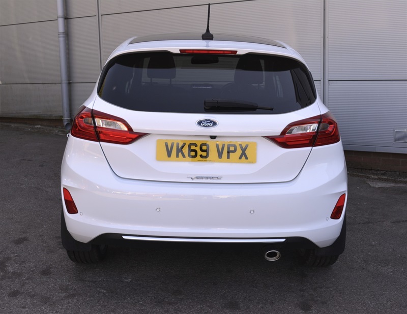 Ford Fiesta 1.0T Ecoboost Gpf Vignale Hatchback Aut VK69VPX White #5