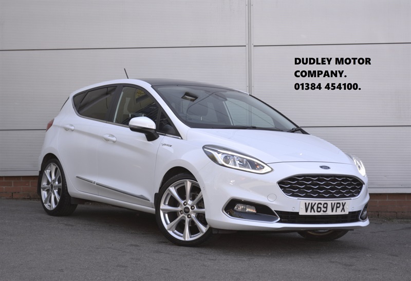 Ford Fiesta 1.0T Ecoboost Gpf Vignale Hatchback Aut White